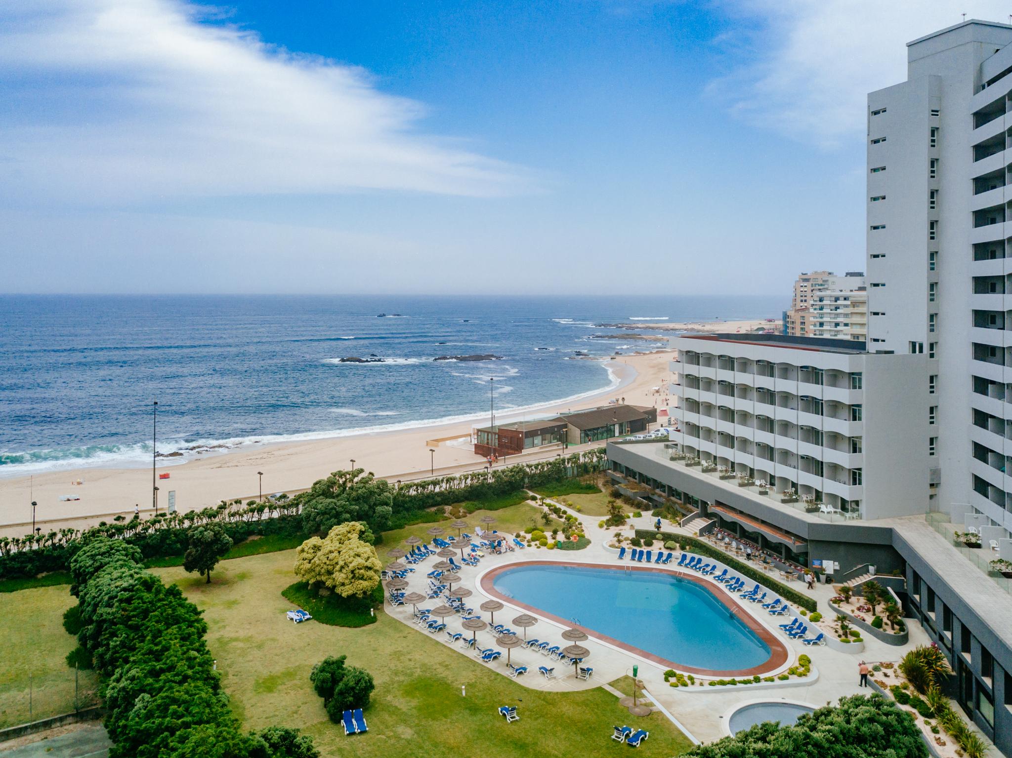 Axis Vermar Conference & Beach Hotel Povoa de Varzim Luaran gambar